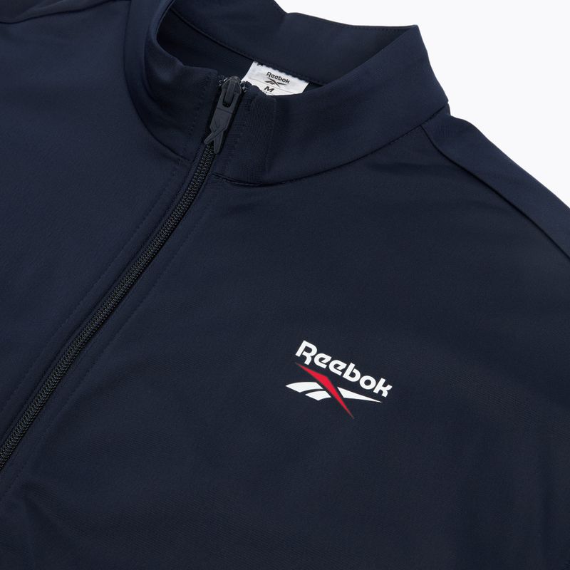 Férfi Reebok Identity Vector Knit kötött pulcsi vecnav/vecred pulóver 3