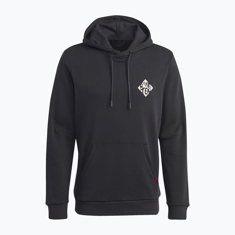 Férfi kerékpáros pulóver adidas FIVE TEN Graphic Hoodie black / savannah 8