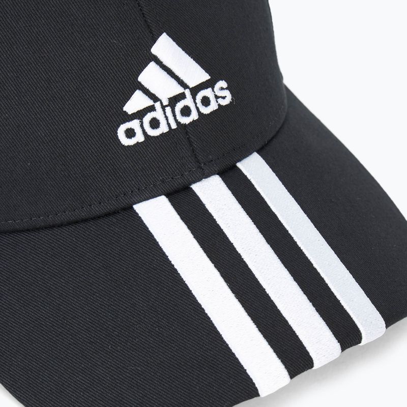 adidas baseball sapka 3-Stripes Cotton Twill fekete/ fehér 3