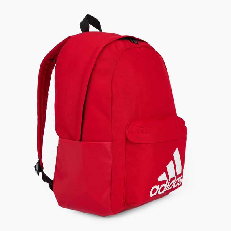 adidas Classic Badge Of Sport hátizsák 27,5 l jobb skarlát/fehér 2