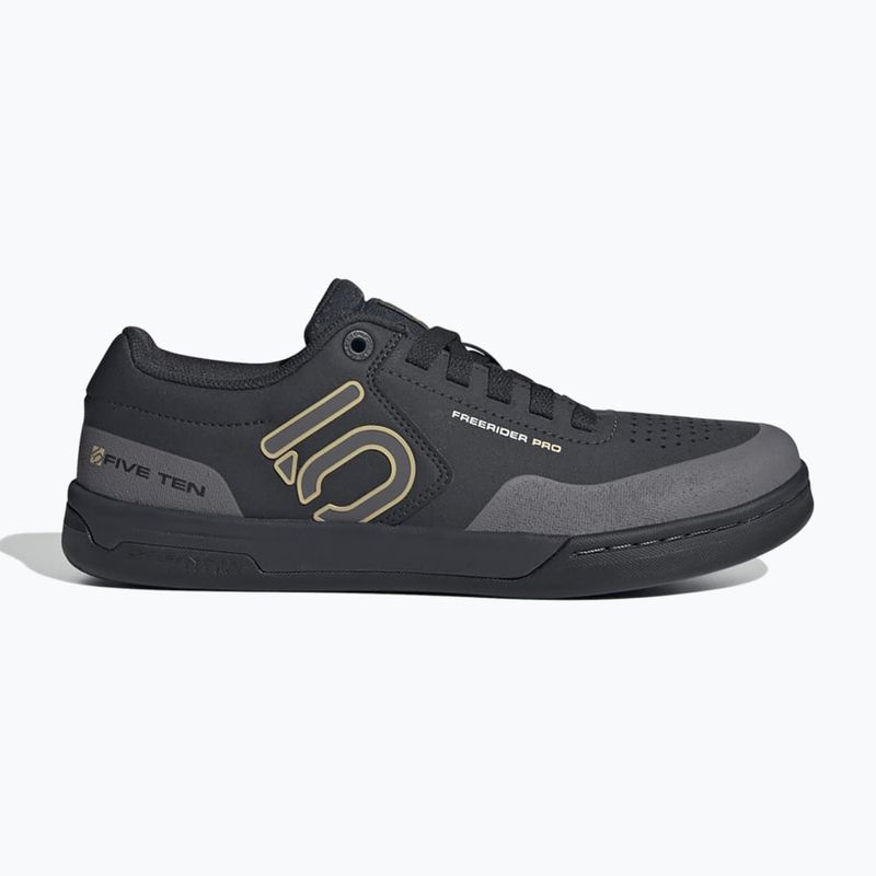 Férfi platform kerékpáros cipő adidas FIVE TEN Freerider Pro carbon/charcoal/oat 2