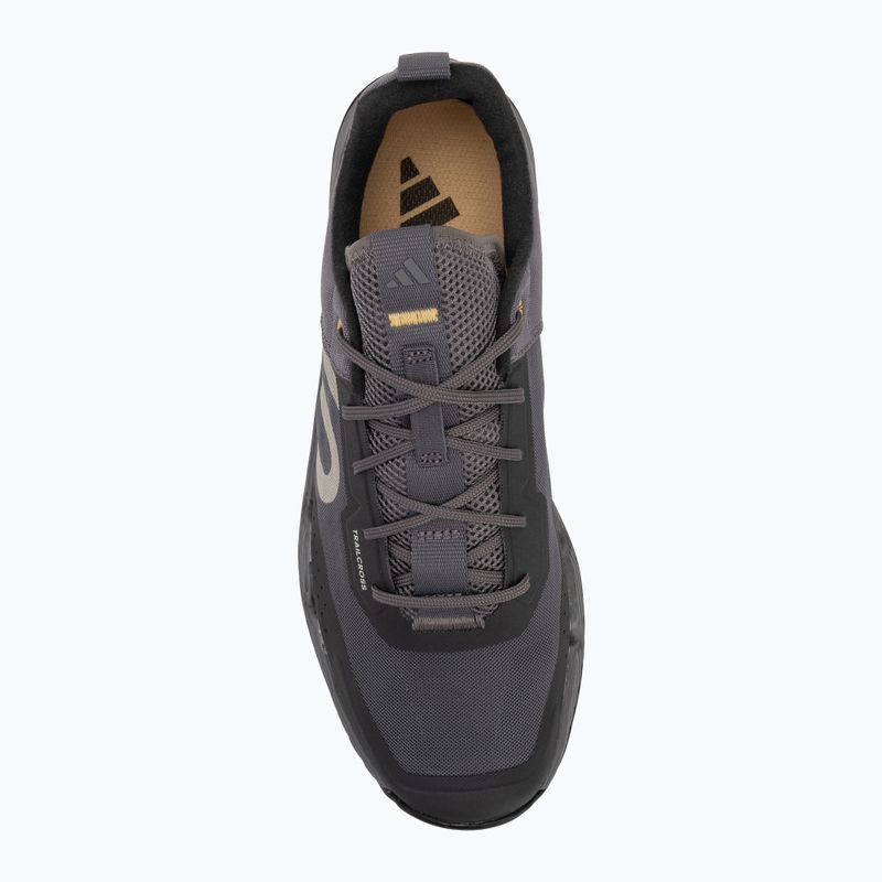 Férfi adidas FIVE TEN Trailcross LT platform kerékpáros cipő faszén/putty szürke/zab szürke/zab 5