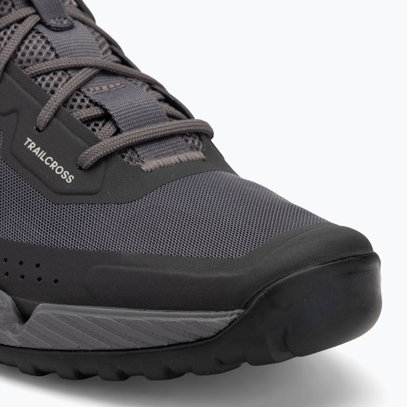Férfi adidas FIVE TEN Trailcross LT platform kerékpáros cipő faszén/putty szürke/zab szürke/zab 7