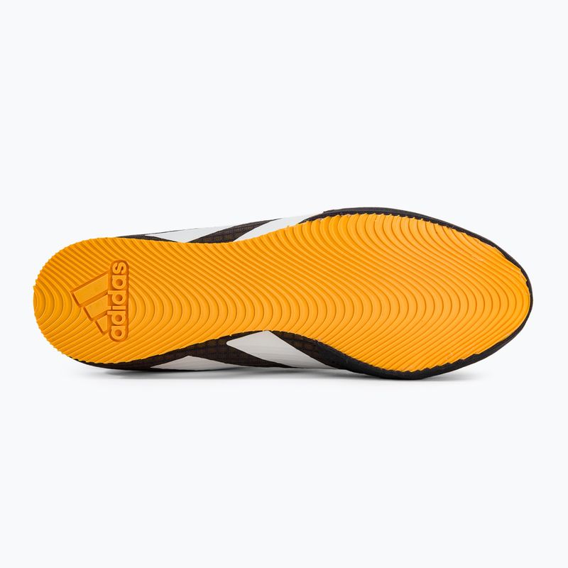 Boxcipő adidas Box Hog 4 aurora black/cloud white/spark 4
