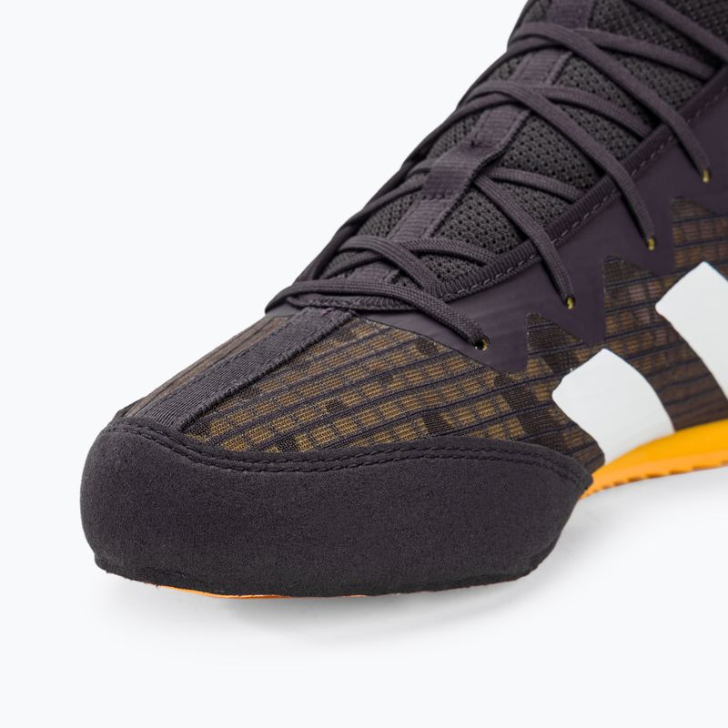 Boxcipő adidas Box Hog 4 aurora black/cloud white/spark 7