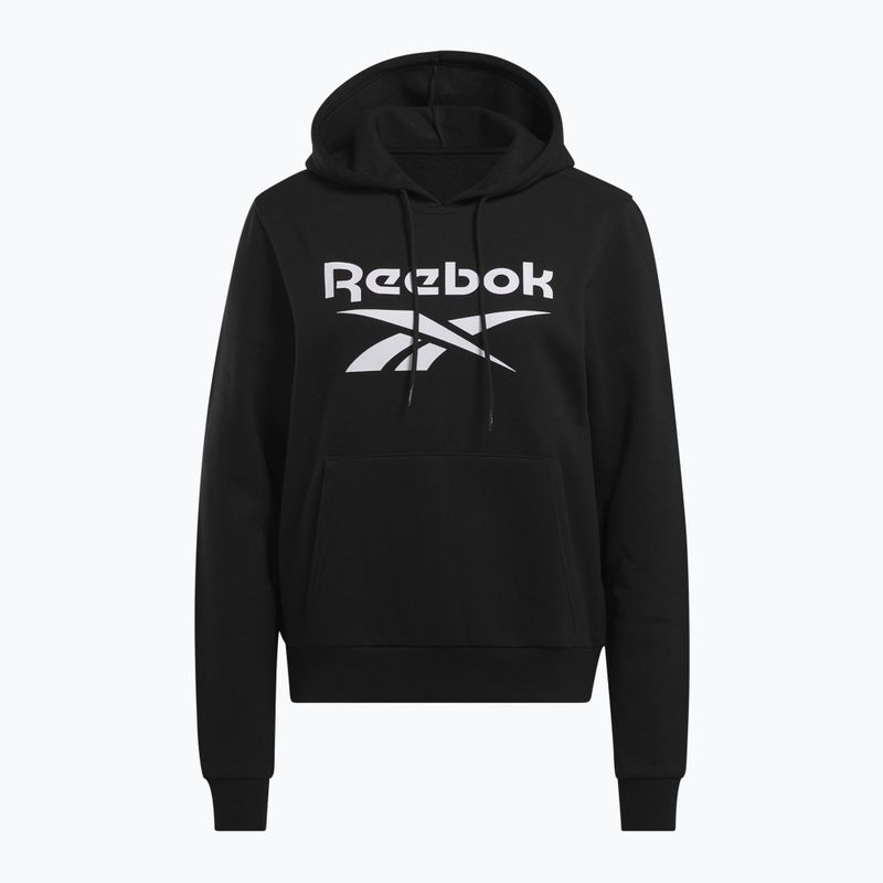 Női Reebok Identity Big Logo Fleece pulóver fekete 4