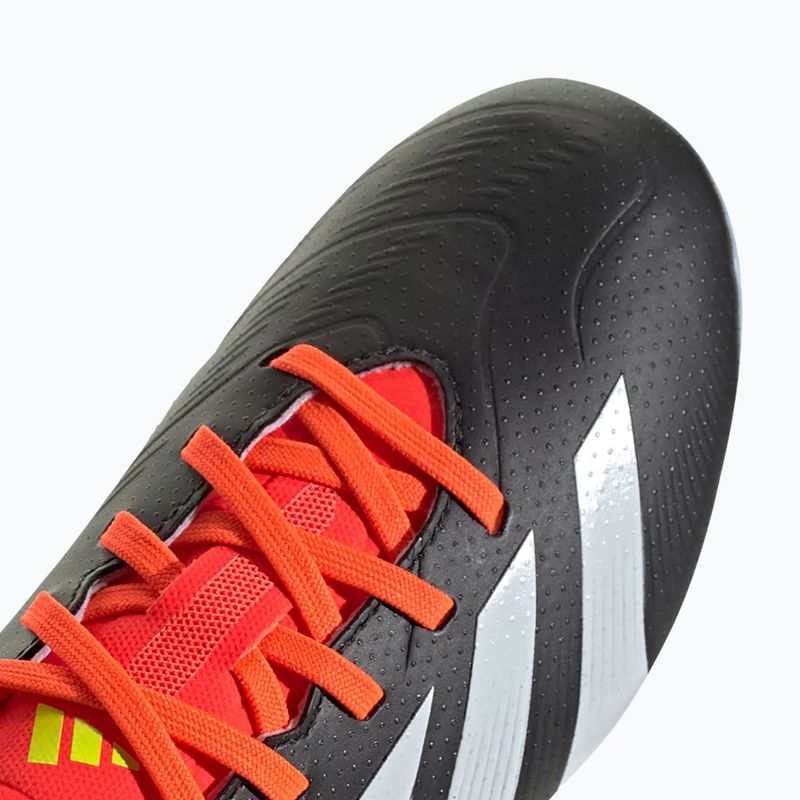adidas Predator League MG core black/felhőfehér/napvörös gyermek focicipő 8