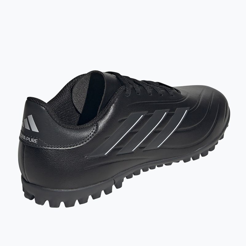 Férfi adidas Copa Pure II Club TF core black/carbon/grey one labdarúgó cipő 9