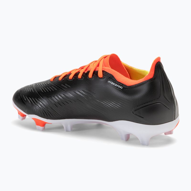 Futballcipő adidas Predator League FG core black/felhőfehér/szoláris piros 3