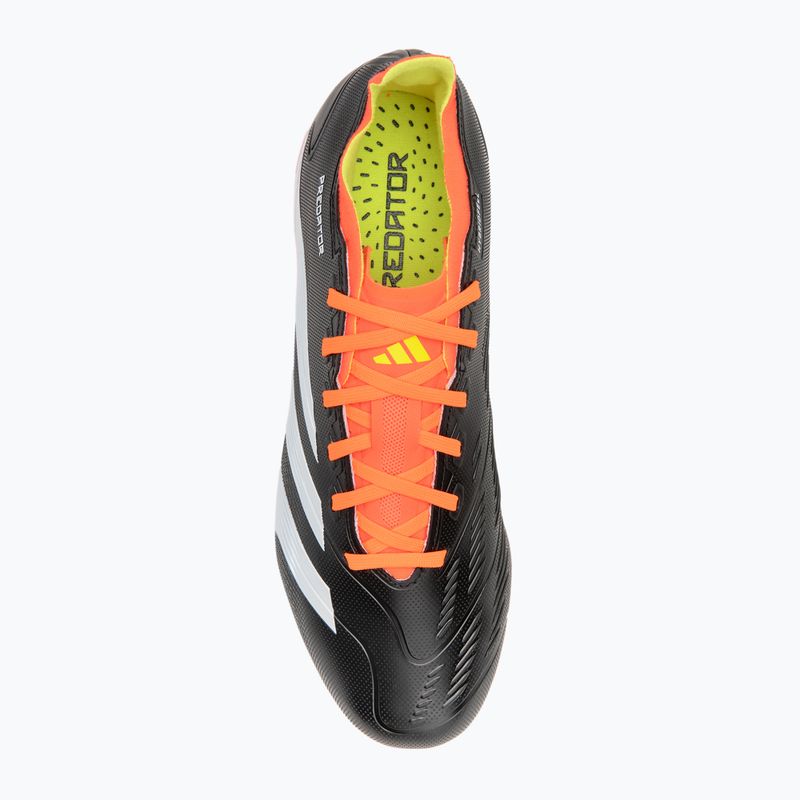 Futballcipő adidas Predator League FG core black/felhőfehér/szoláris piros 5