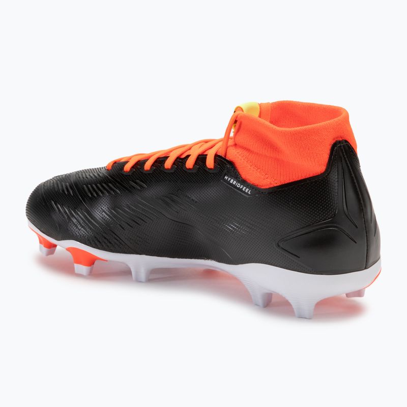 Férfi adidas Predator 24 League FG core black/felhőfehér/szolárpiros futballcipő 3