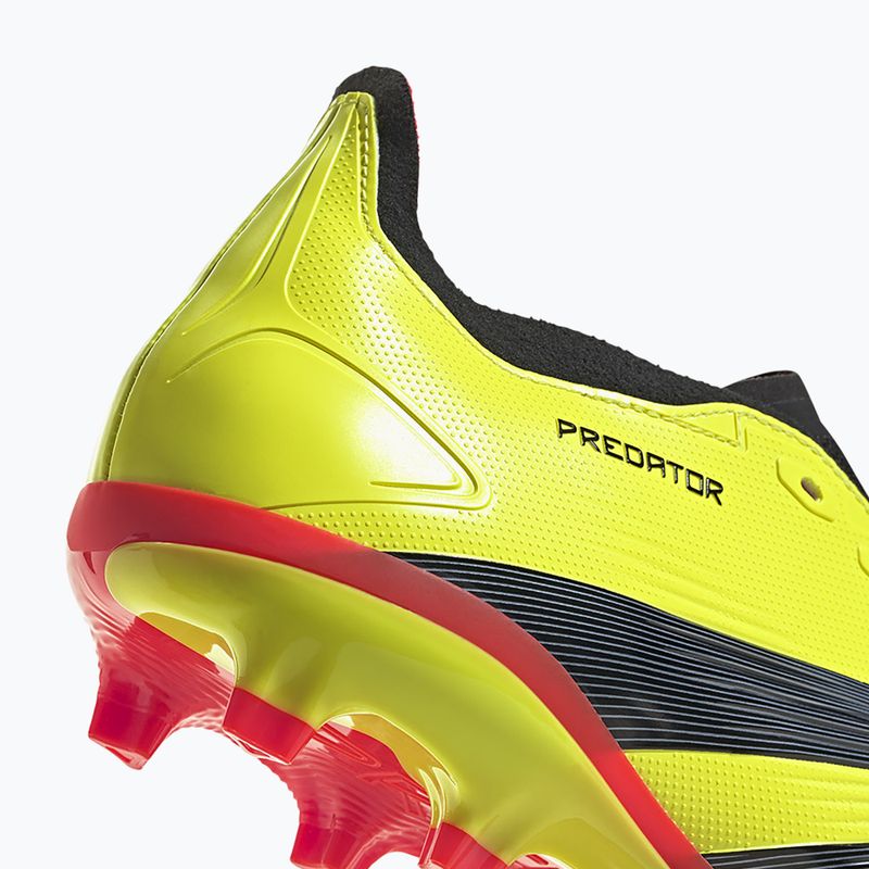 Labdarúgócipő adidas Predator League FG csapat szoláris sárga/mag fekete/szoláris piros 10