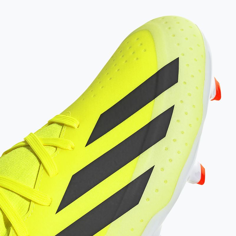 Férfi adidas X Crazyfast League FG csapat futballcipő napsárga/mag fekete/felhő fehér 9