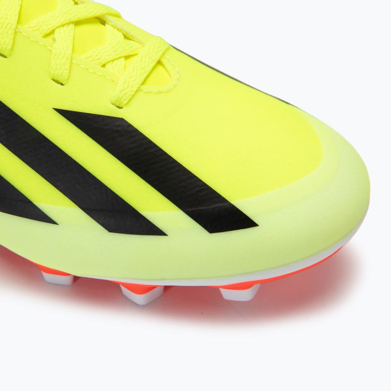 Férfi adidas X Crazyfast Club FxG csapat futballcipő napsárga/magfekete/felhőfehér 7