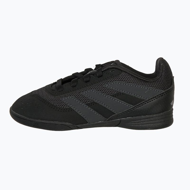 Gyermek futballcipő adidas Predator Club Sala IN core black/carbon 8