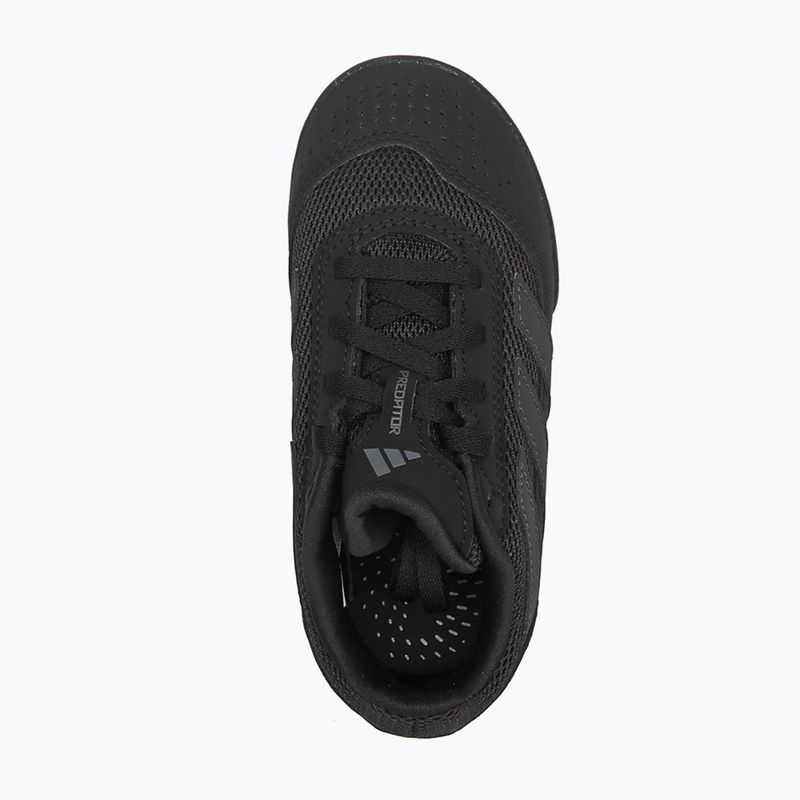 Gyermek futballcipő adidas Predator Club Sala IN core black/carbon 10