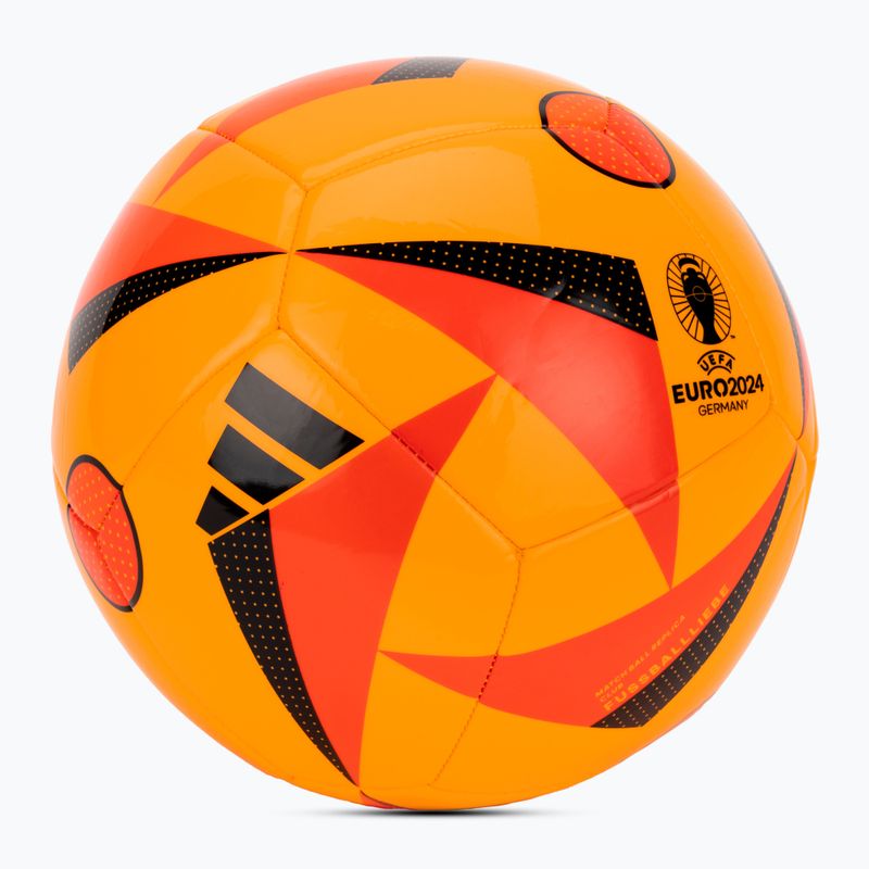 Focilabda adidas Fussballiebe Club Euro 2024 solar gold/solar red/black méret: 5 2