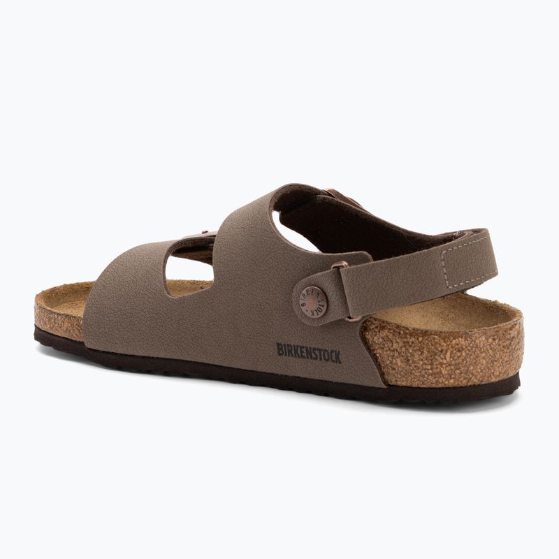 BIRKENSTOCK Milano AS Kids BFBC Regular mocca szandálok 3