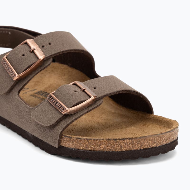 BIRKENSTOCK Milano AS Kids BFBC Regular mocca szandálok 7