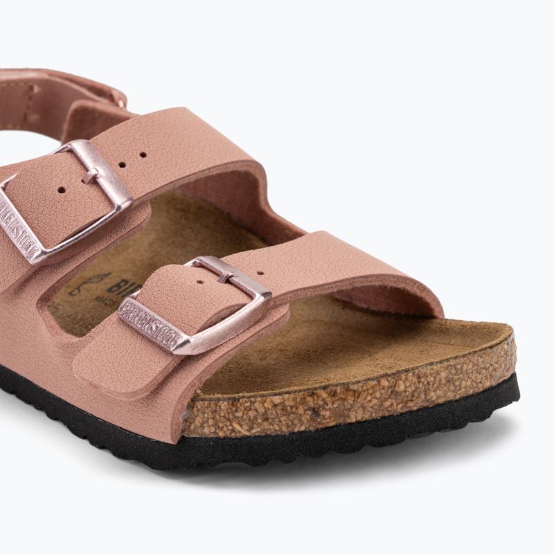 BIRKENSTOCK Milano AS Kids BFBC Regular rózsaszín agyag szandálok 7
