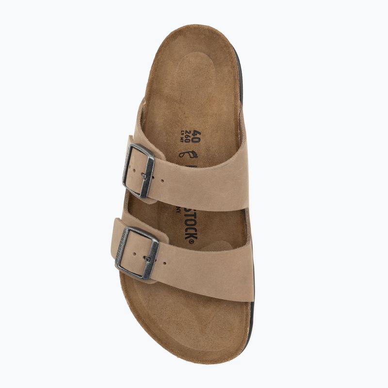 Papucsok BIRKENSTOCK Arizona Crosstown Regular tabacco brown 6
