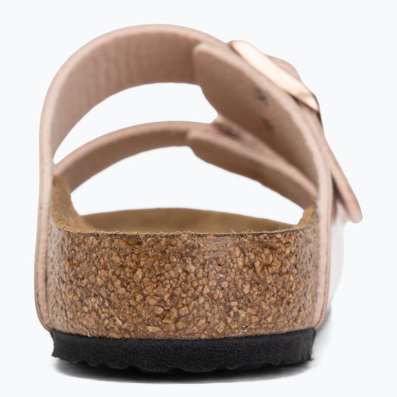 Gyerek papucsok BIRKENSTOCK Arizona Birko-Flor Narrow electric metallic copper hearts 6