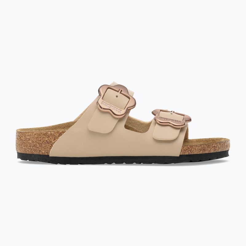 Gyerek papucsok BIRKENSTOCK Arizona Flowers Kids Birko-Flor sandcastle 2