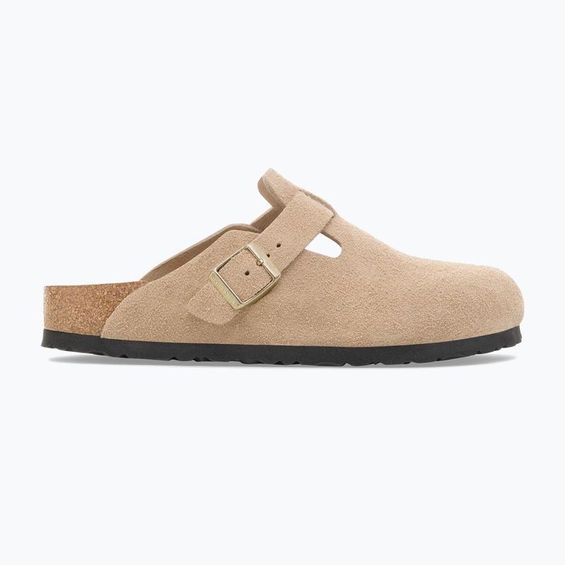 Papucsok BIRKENSTOCK Boston Suede Leather sandcastle 2