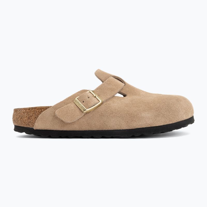 Papucsok BIRKENSTOCK Boston Suede Leather sandcastle 2