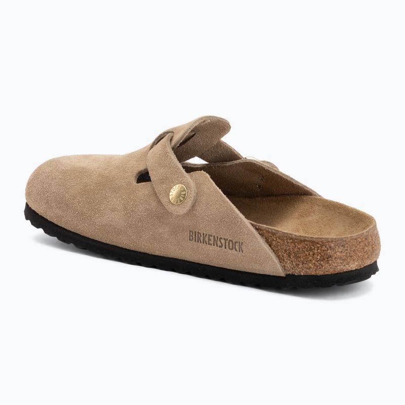 Papucsok BIRKENSTOCK Boston Suede Leather sandcastle 3
