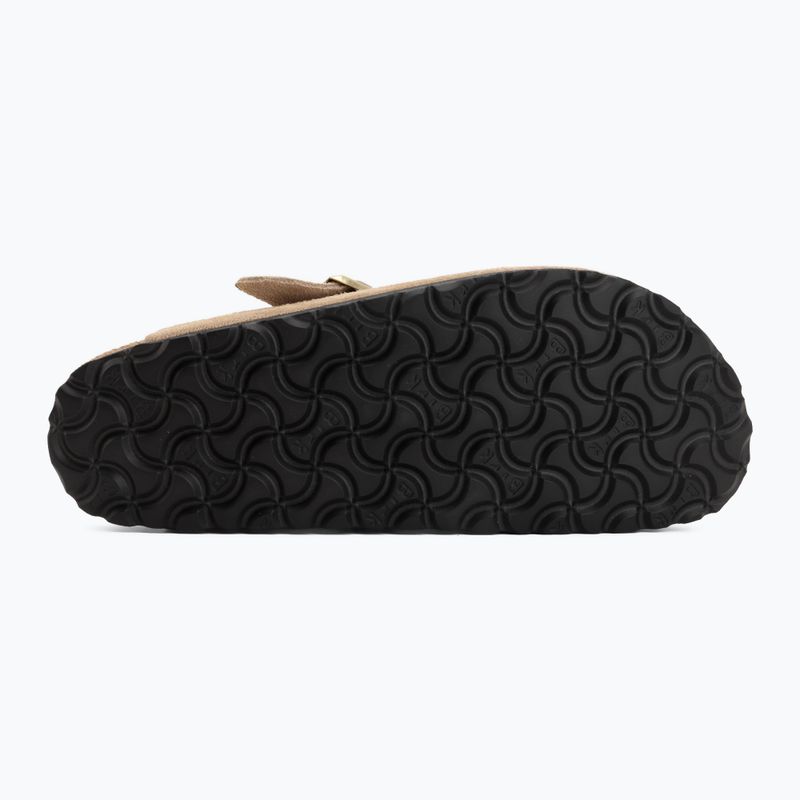 Papucsok BIRKENSTOCK Boston Suede Leather sandcastle 4
