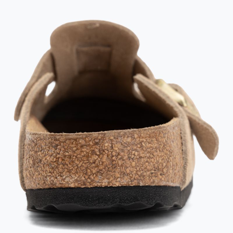 Papucsok BIRKENSTOCK Boston Suede Leather sandcastle 6