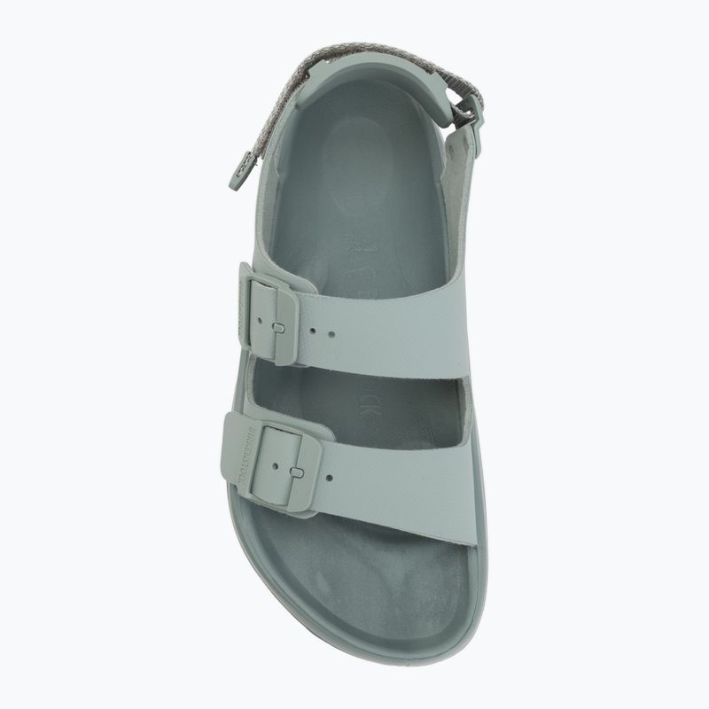 Szandálok Birkenstock Mogami Terra TEC LOOP Birko-Flor Regular apex pure sage 5