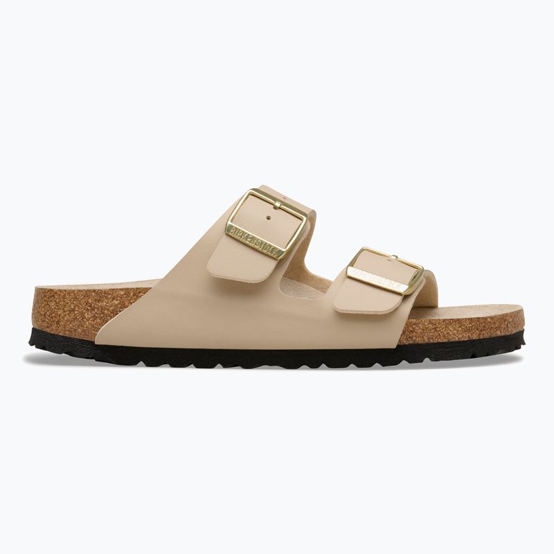 Női papucsok BIRKENSTOCK Arizona Birko-Flor triples sandcastle/oyster 2