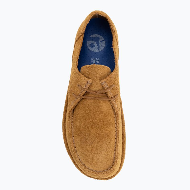 Cipő BIRKENSTOCK Utti Lace Suede Leather Narrow cork brown 5