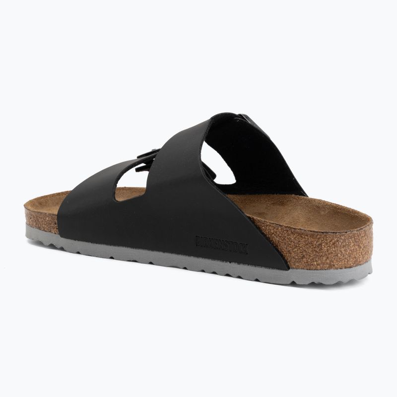 Papucsok BIRKENSTOCK Arizona Birko-Flor black/light gray 3