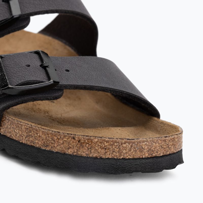 Papucsok BIRKENSTOCK Arizona BF Narrow velvet gray/black 7