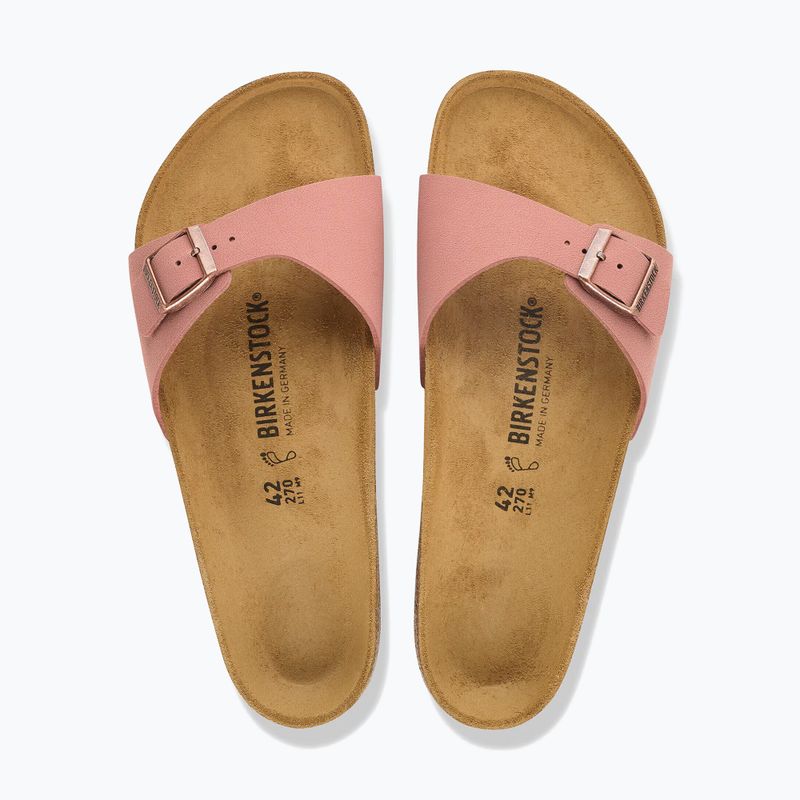 Női papucs BIRKENSTOCK Madrid Birkibuc Narrow rózsaszín agyag 4