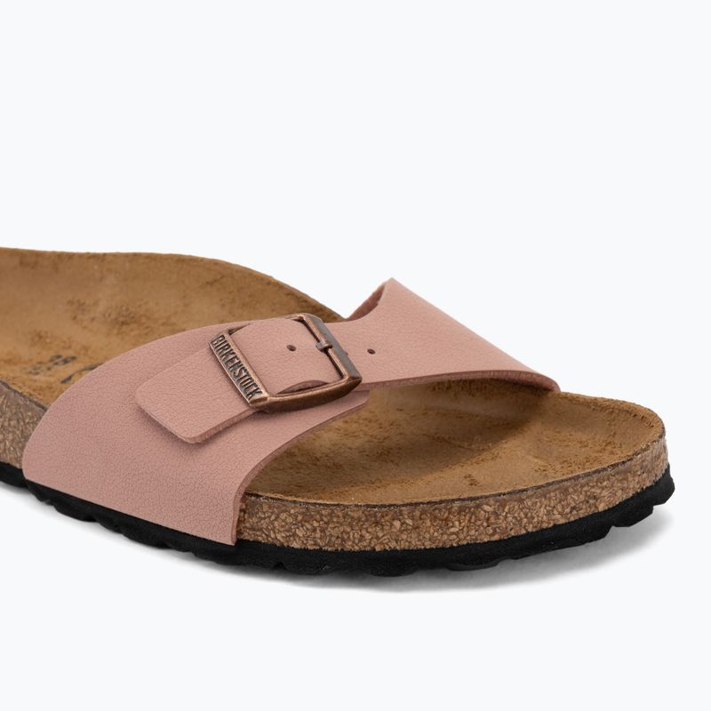 Női papucs BIRKENSTOCK Madrid Birkibuc Narrow rózsaszín agyag 7