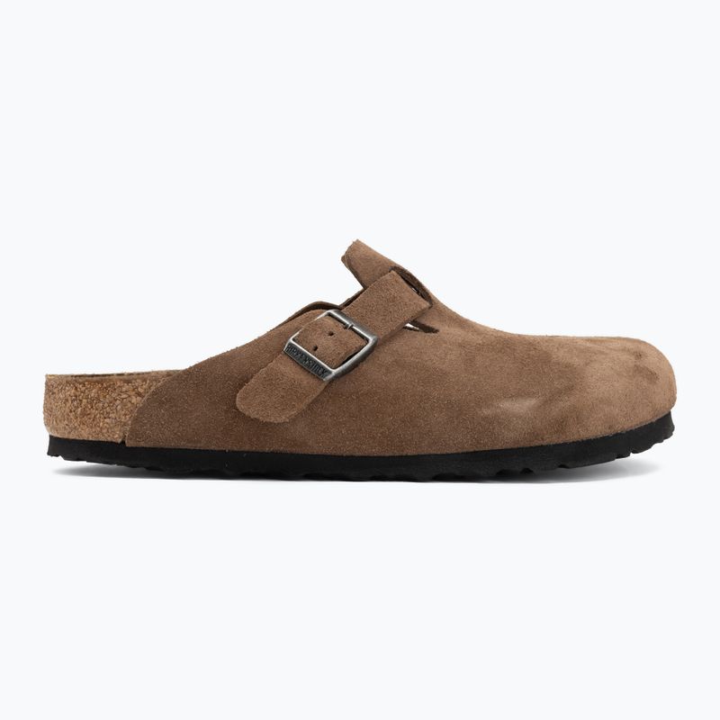 Papucsok BIRKENSTOCK Boston Suede Leather dark tea 2