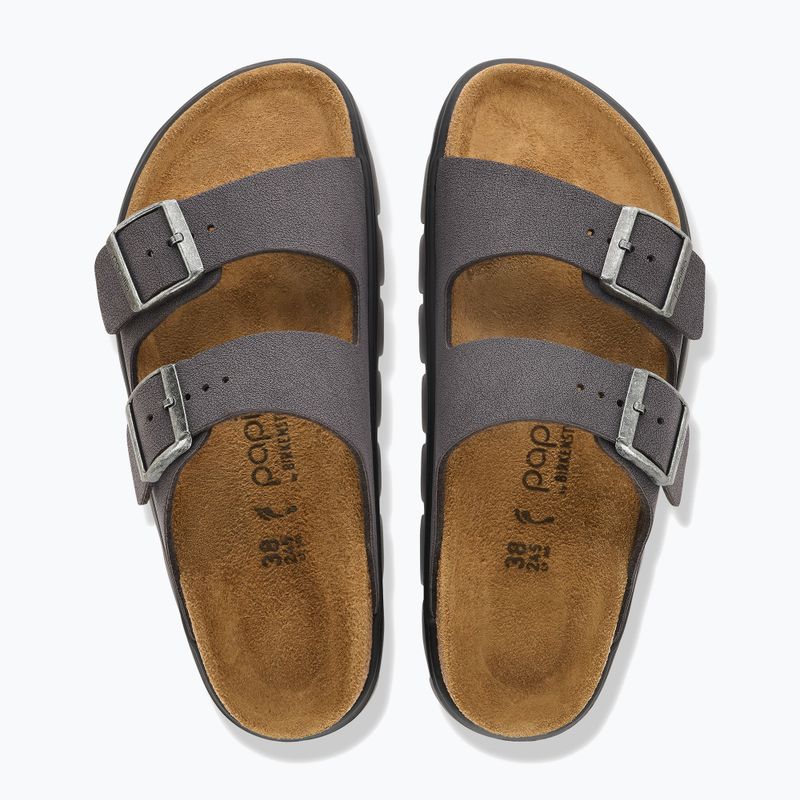 Papucsok BIRKENSTOCK Arizona Chunky Birkibuc velvet gray 3