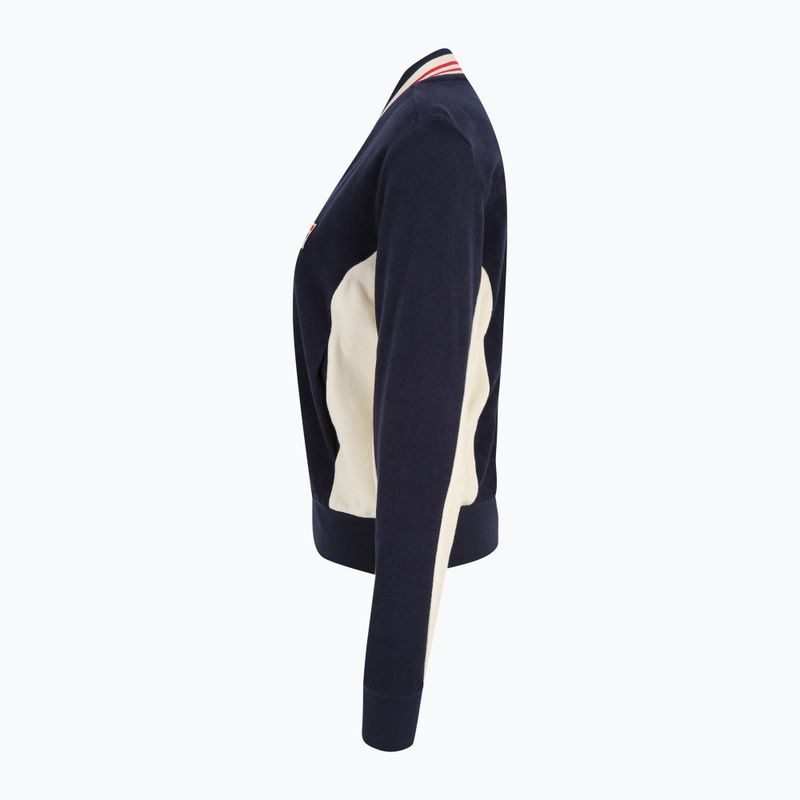 Női pulóver FILA Settanta black iris/antique white 7