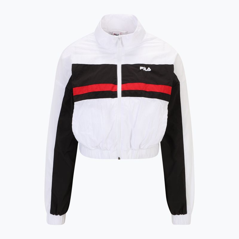 Női dzseki FILA Lubu bright white/black 5