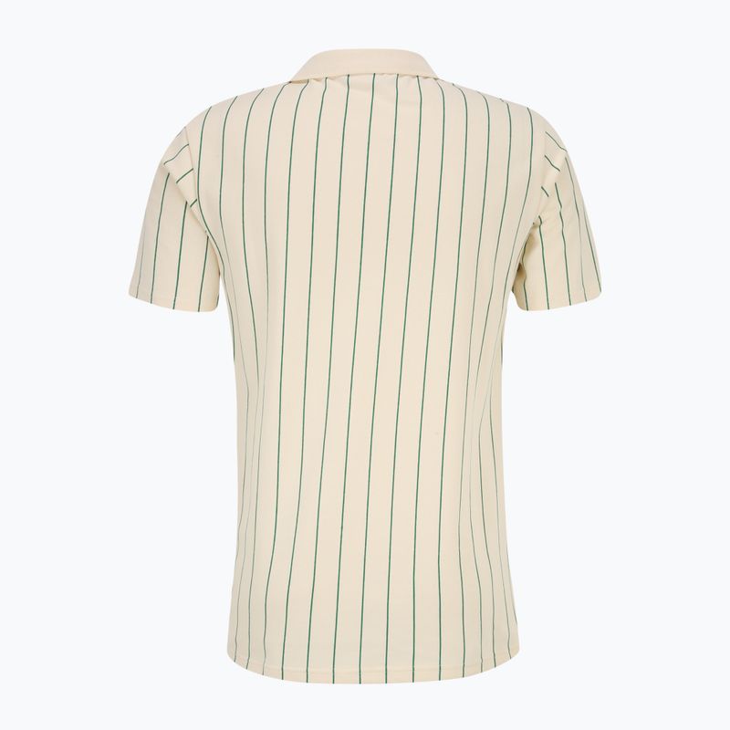 Férfi póló FILA Luckenwalde antique white/adventurine striped 6