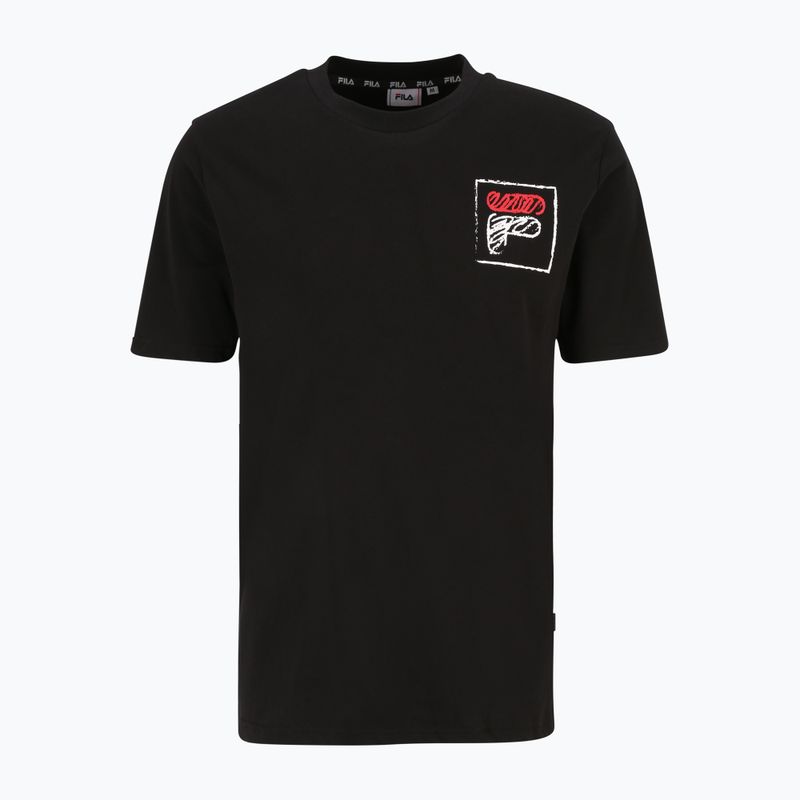 Férfi póló FILA Luton Graphic black 5