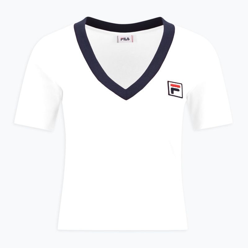 Női póló FILA Ludhiana bright white 5