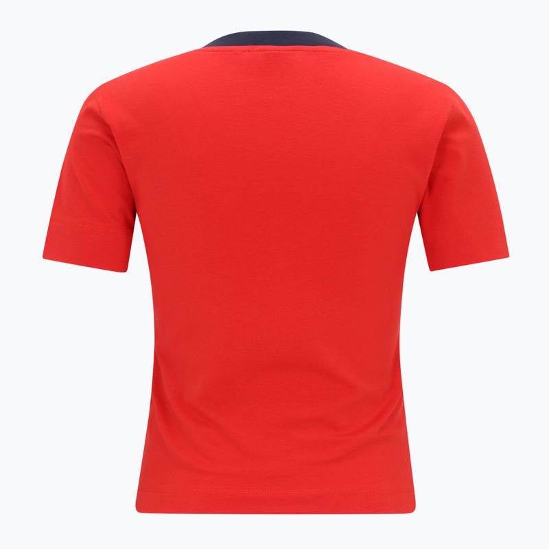 Női póló FILA Ludhiana true red 6