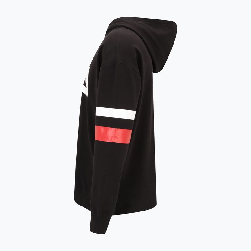 Férfi pulóver FILA Luohe Oversized Hoody black 7