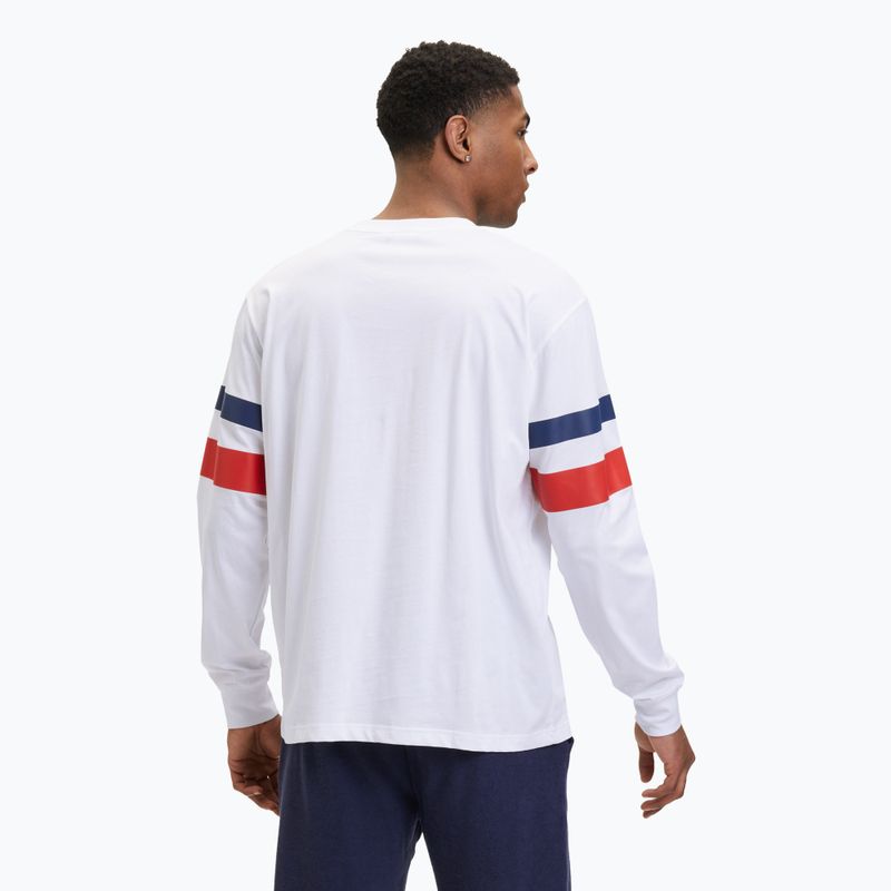 Férfi pulóver  FILA Luohe Oversized Crew bright white 3