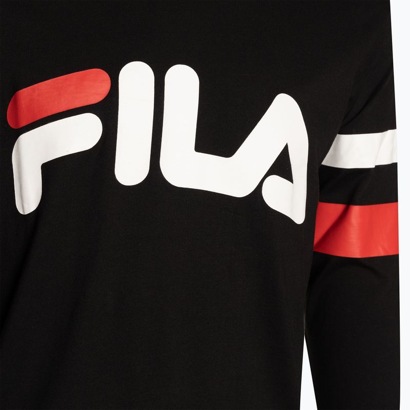 Férfi pulóver  FILA Luohe Oversized Crew black 7